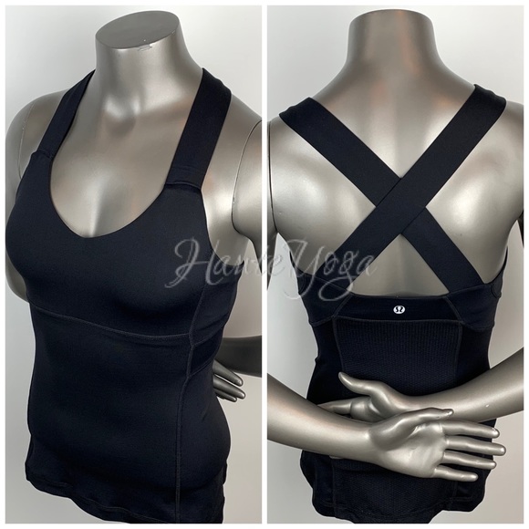lululemon athletica Tops - Lululemon | Black Push Your Limits Tank  4